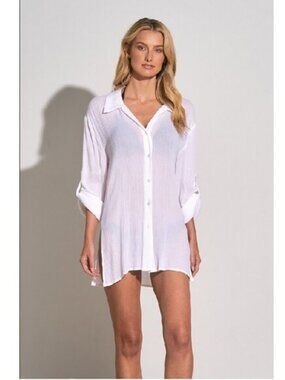Elan Women’s  Button Down Shirtdress